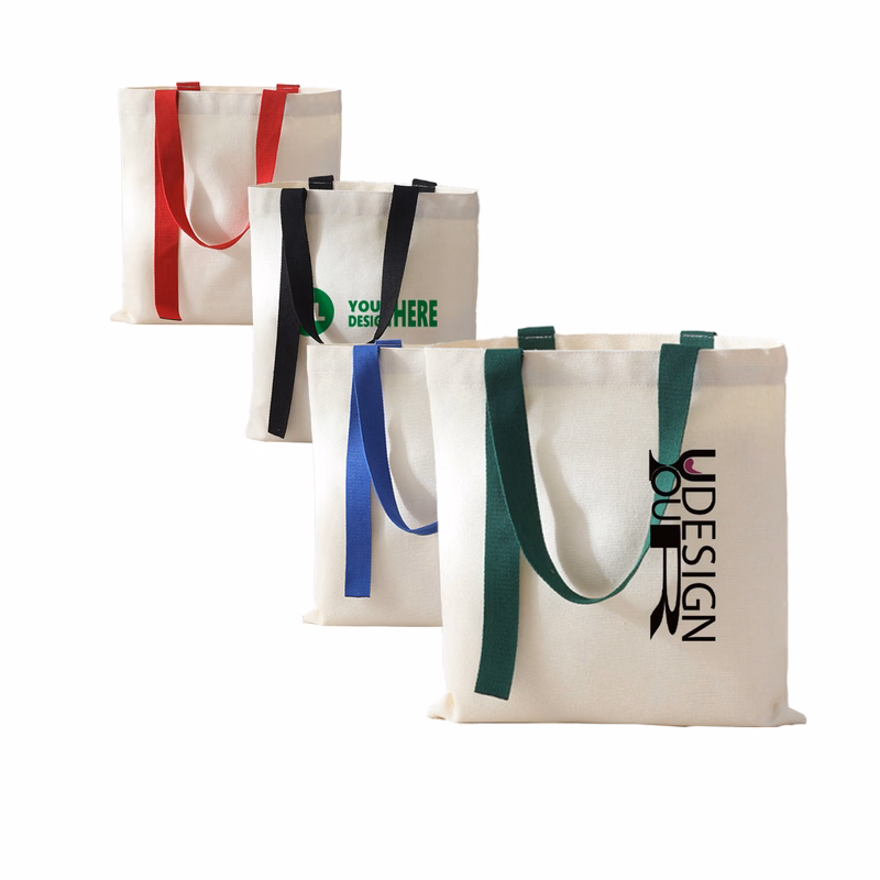 12oz Poly-Cotton Canvas Tote Bag