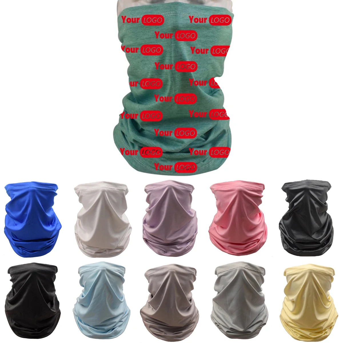 Breathable Cooling Face Mask Neck Gaiter Scarf 1