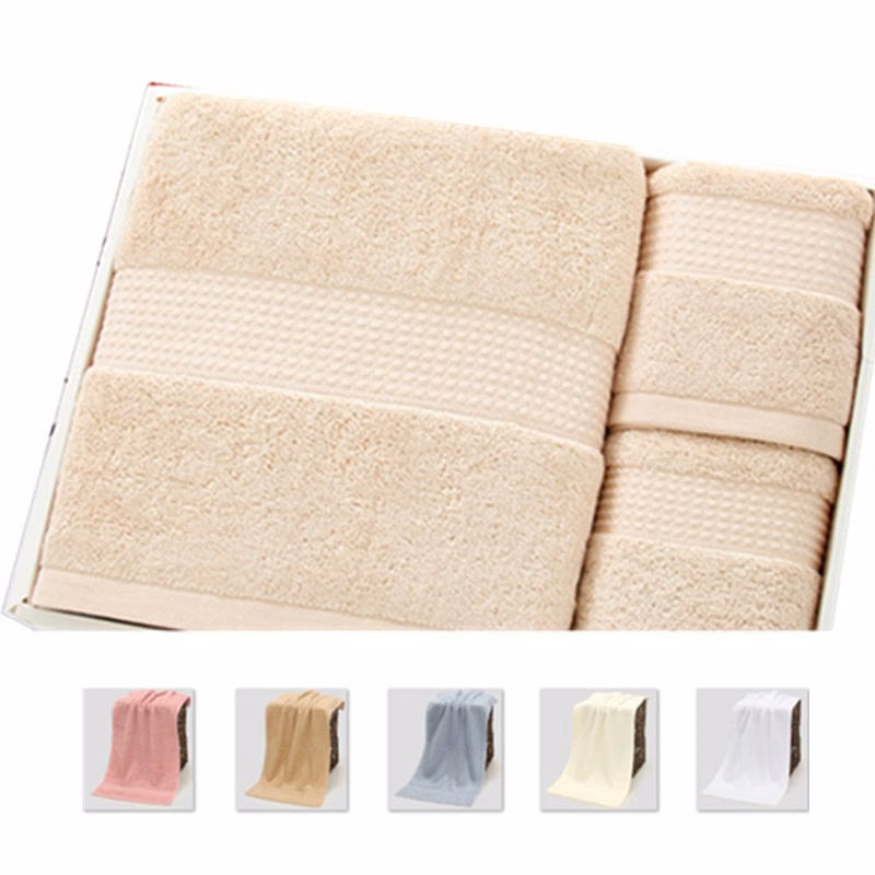 Plush Cotton Towel Set