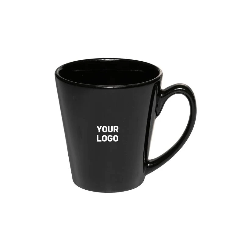 Glossy Latte Ceramic Mug, 12 oz. 1