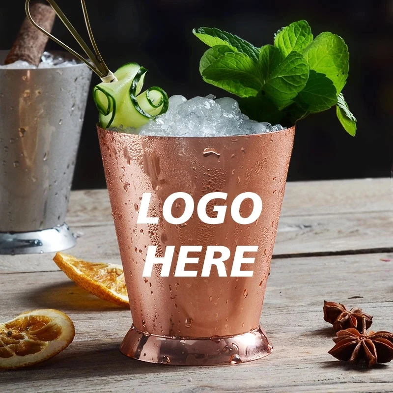 Custom 13 oz Stainless Steel Julep Cup 1
