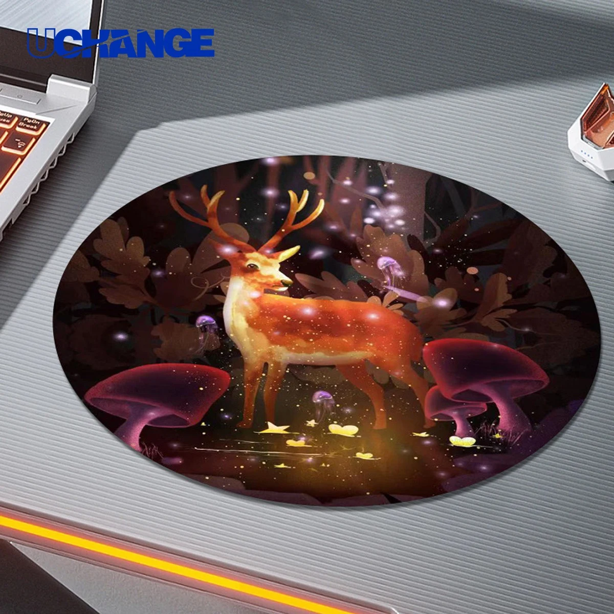 Round Full-Color Mouse Pad Mat for Branding 1