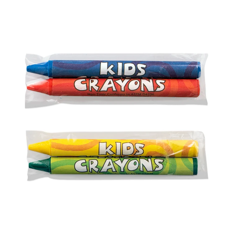 2 Pack Cello Wrapped Crayons 1
