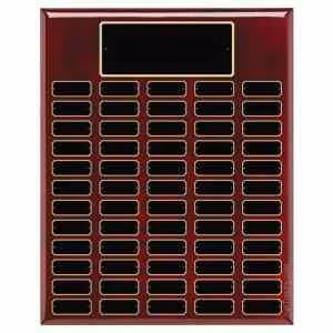 60 Plate Rosewood Piano Finish Perpetual Plaques