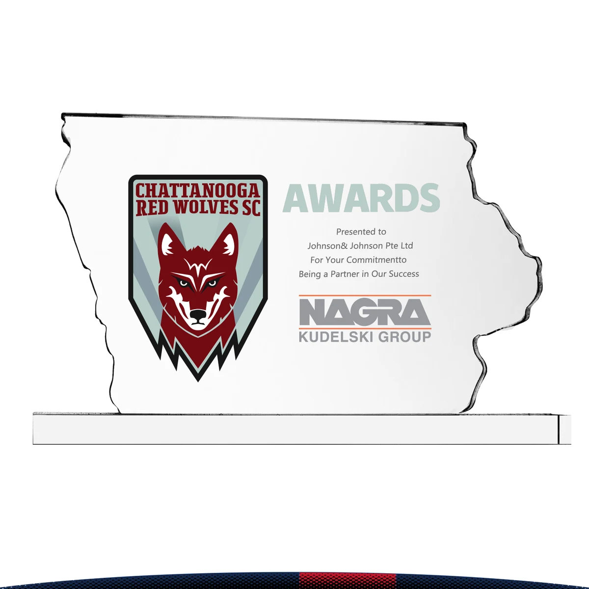 Cretch Iowa Crystal Award 1