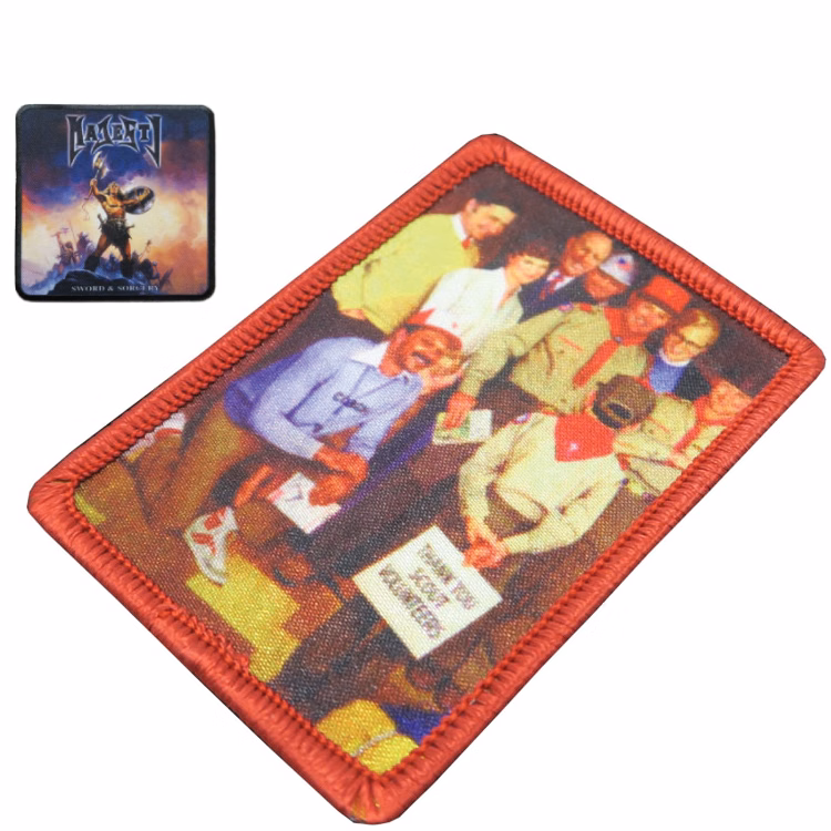 1" Full Color Heat Transfer Printing Patch