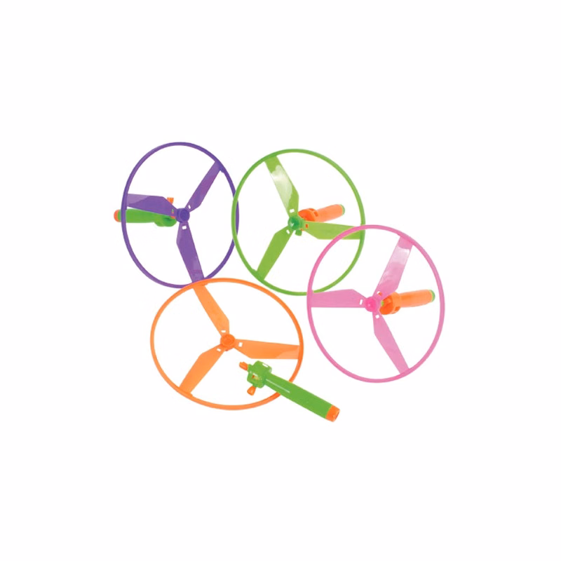 Pull String Disc Flyers - Assorted 5"