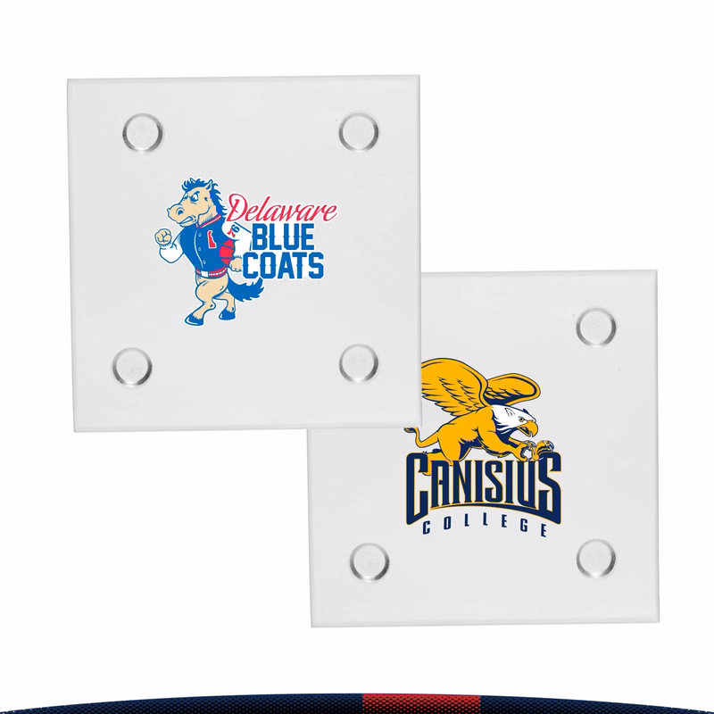 Quin Square Glass Coasters