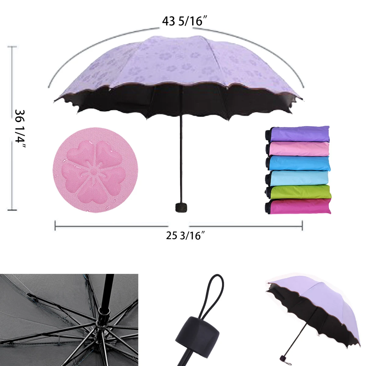 Rain Water Blossoms Umbrellas 1