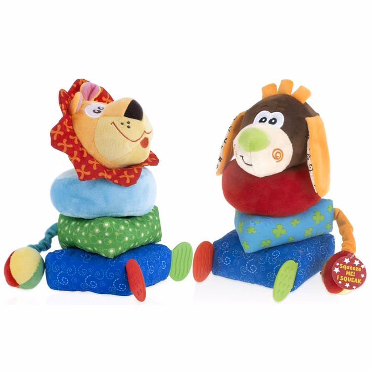 Nuby Teething Blankies - Owl Koala Monkey Elephant Shapes