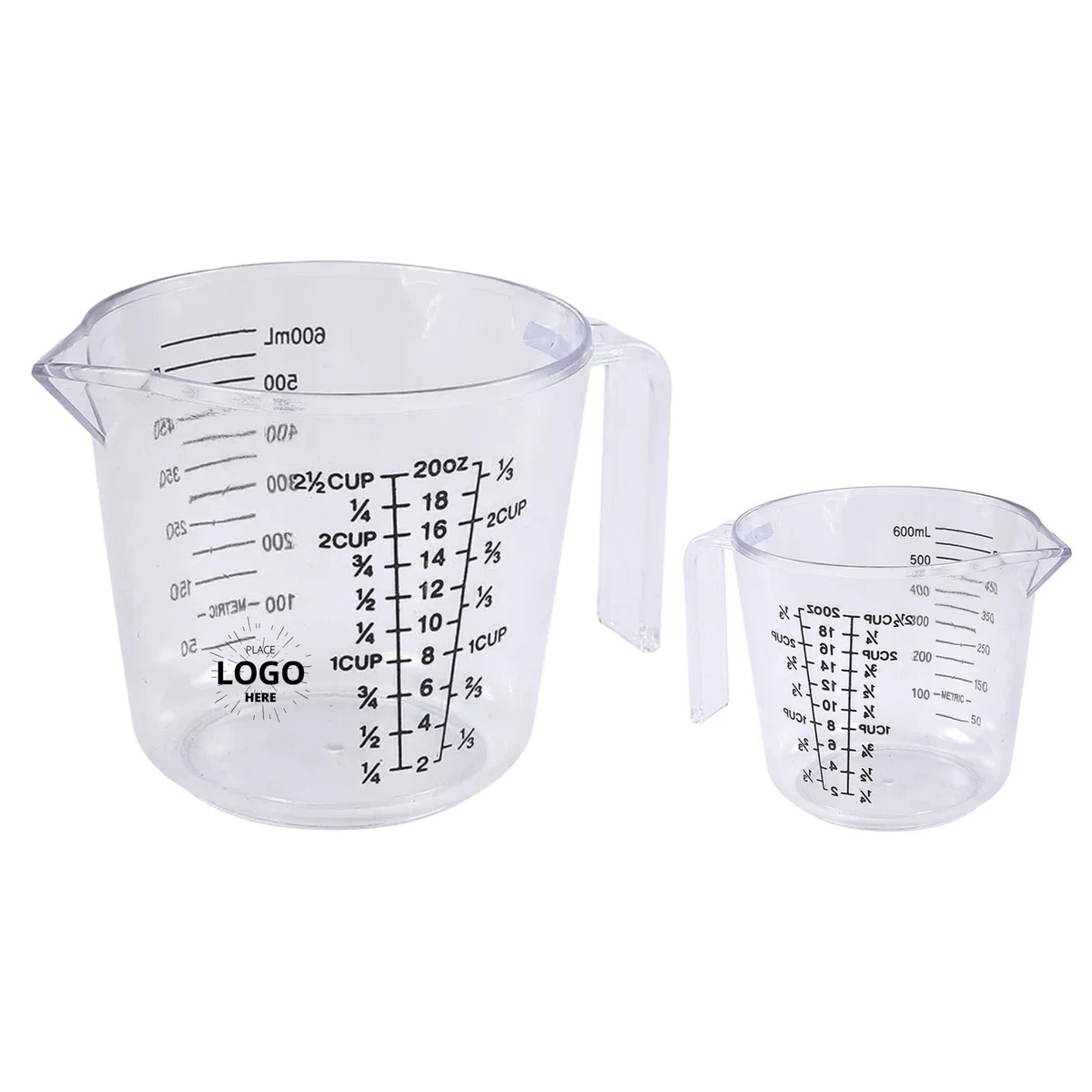 Plastic Clear Measuring Cups 1