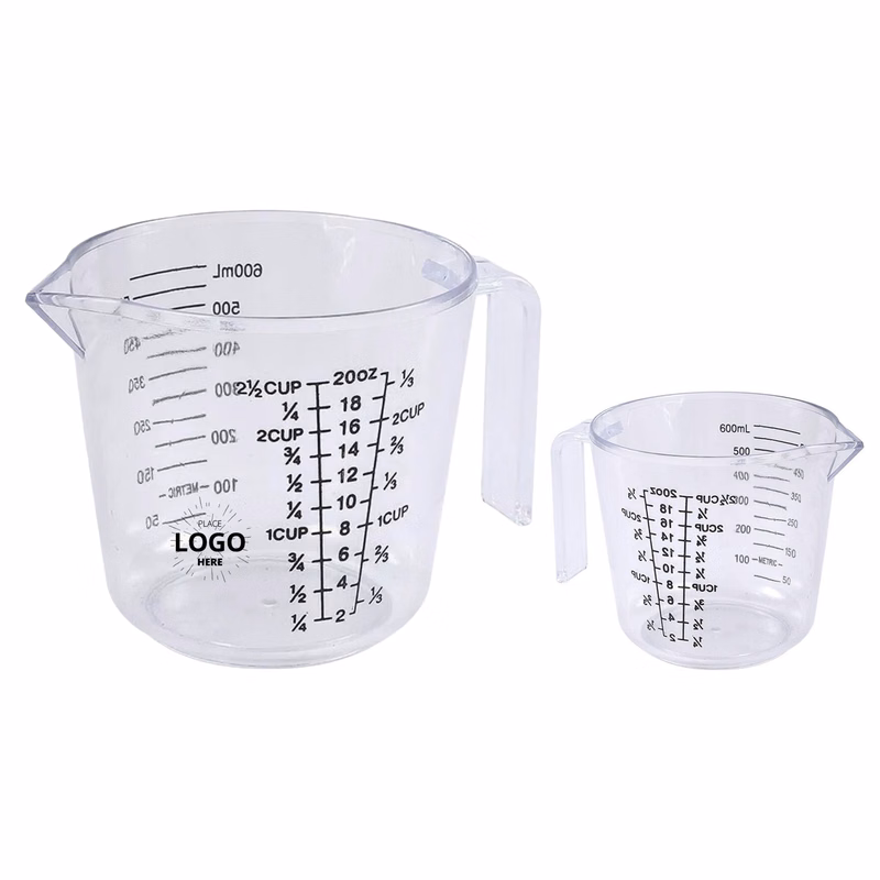 Plastic Clear Measuring Cups