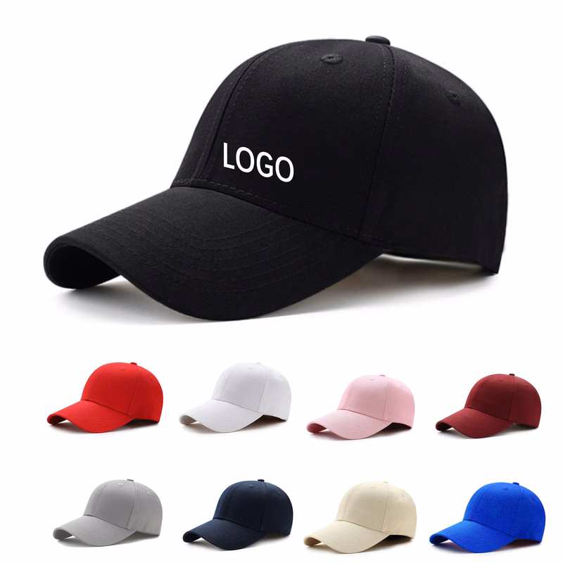 MOQ10 Sun Blocking Advertising Baseball Cap Cotton Hat