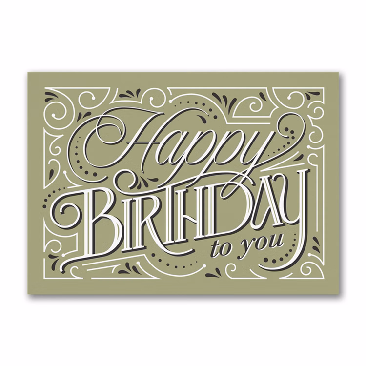 Birthday Fancy Card