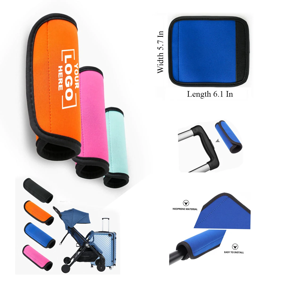 Luggage Grip Handle Sleeve 1
