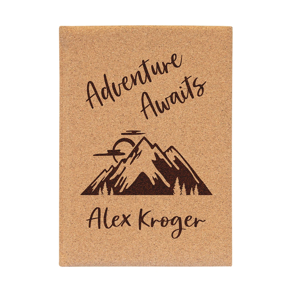 7" x 9" Agglomerated Cork Sketch Book 1