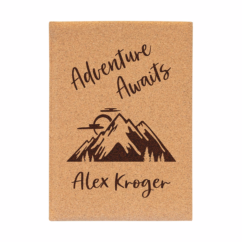 7" x 9" Agglomerated Cork Sketch Book