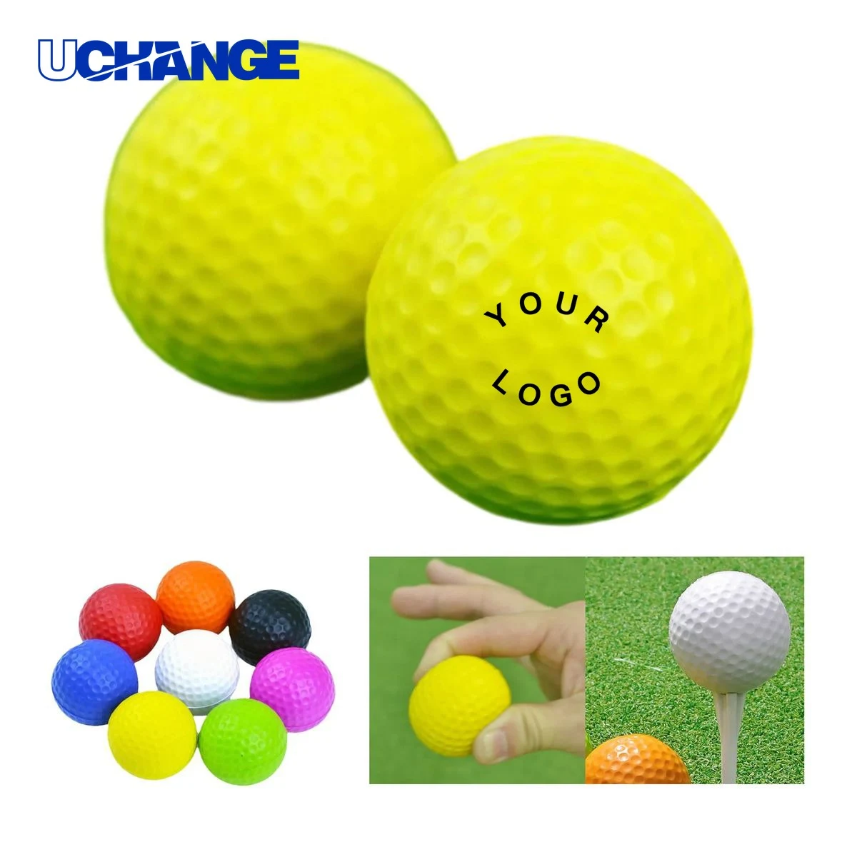 Durable Synthetic Rubber Golf Ball Practice Ball 1