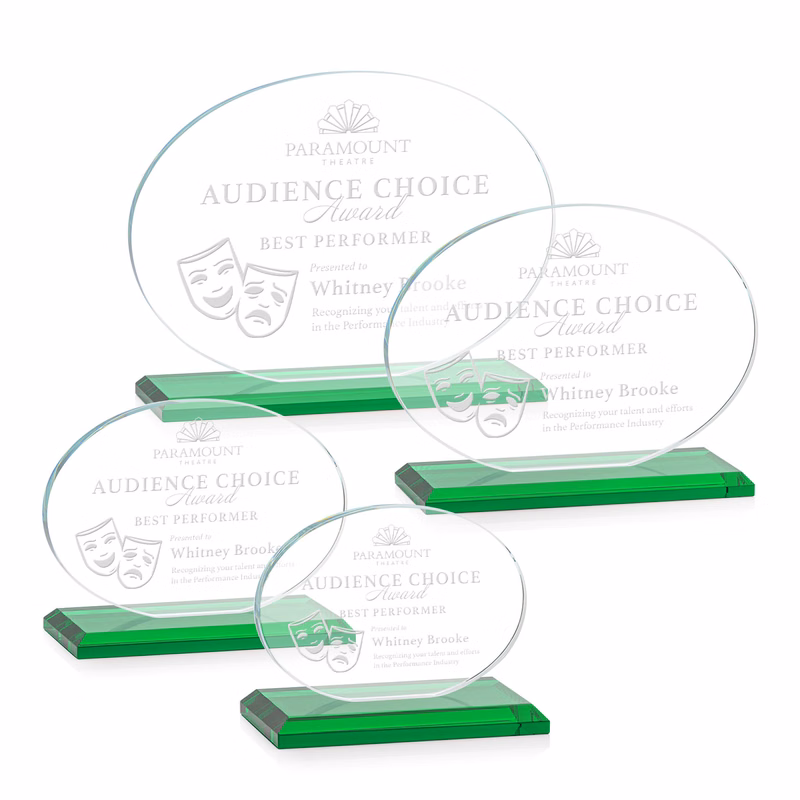 Austin Award (Horiz) - Green