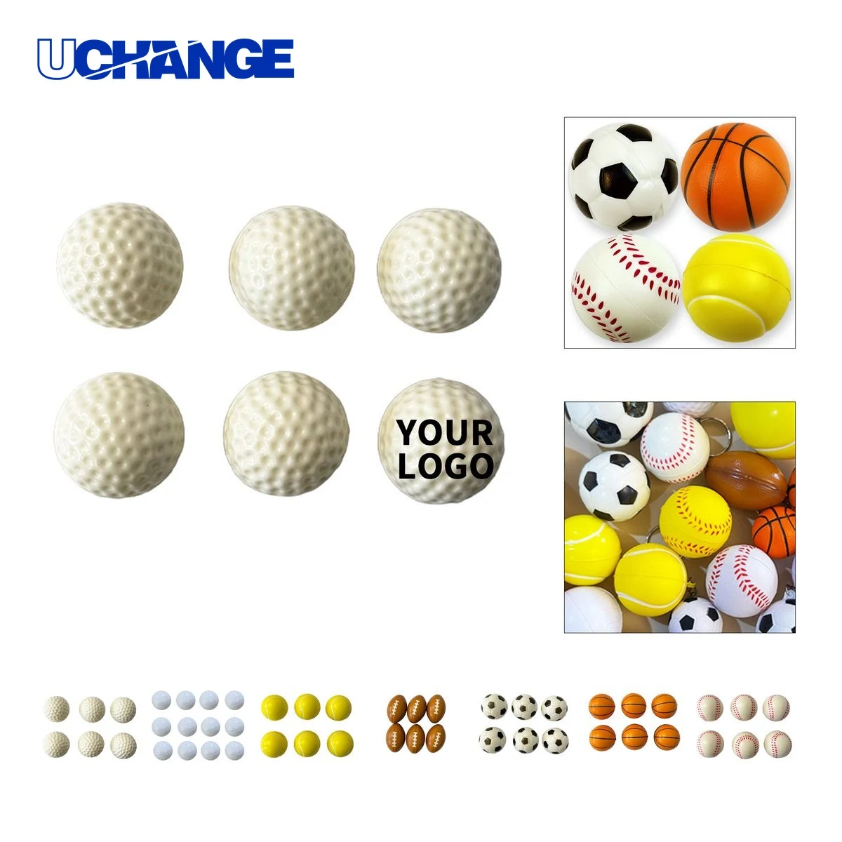 Polyurethane Stress Relief Ball Squeeze Toy 1