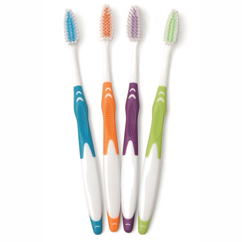 Bulk Rubber Handle Toothbrushes - 39 Tuft