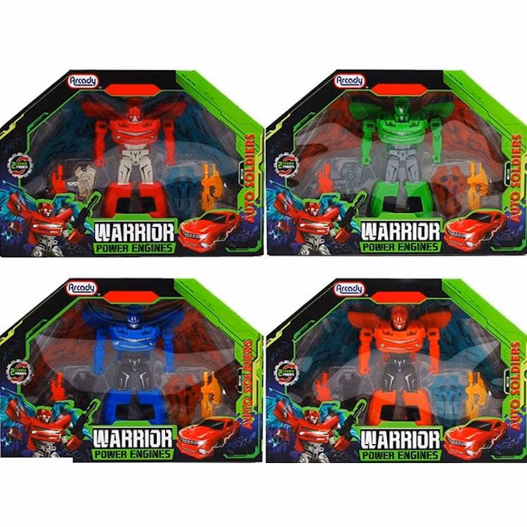 Transformable Robot Four Assorted - 6.5"