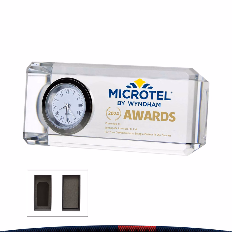 Flarti Crystal Clock Award