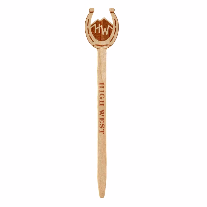 Custom Molded Wood Cocktail Pick