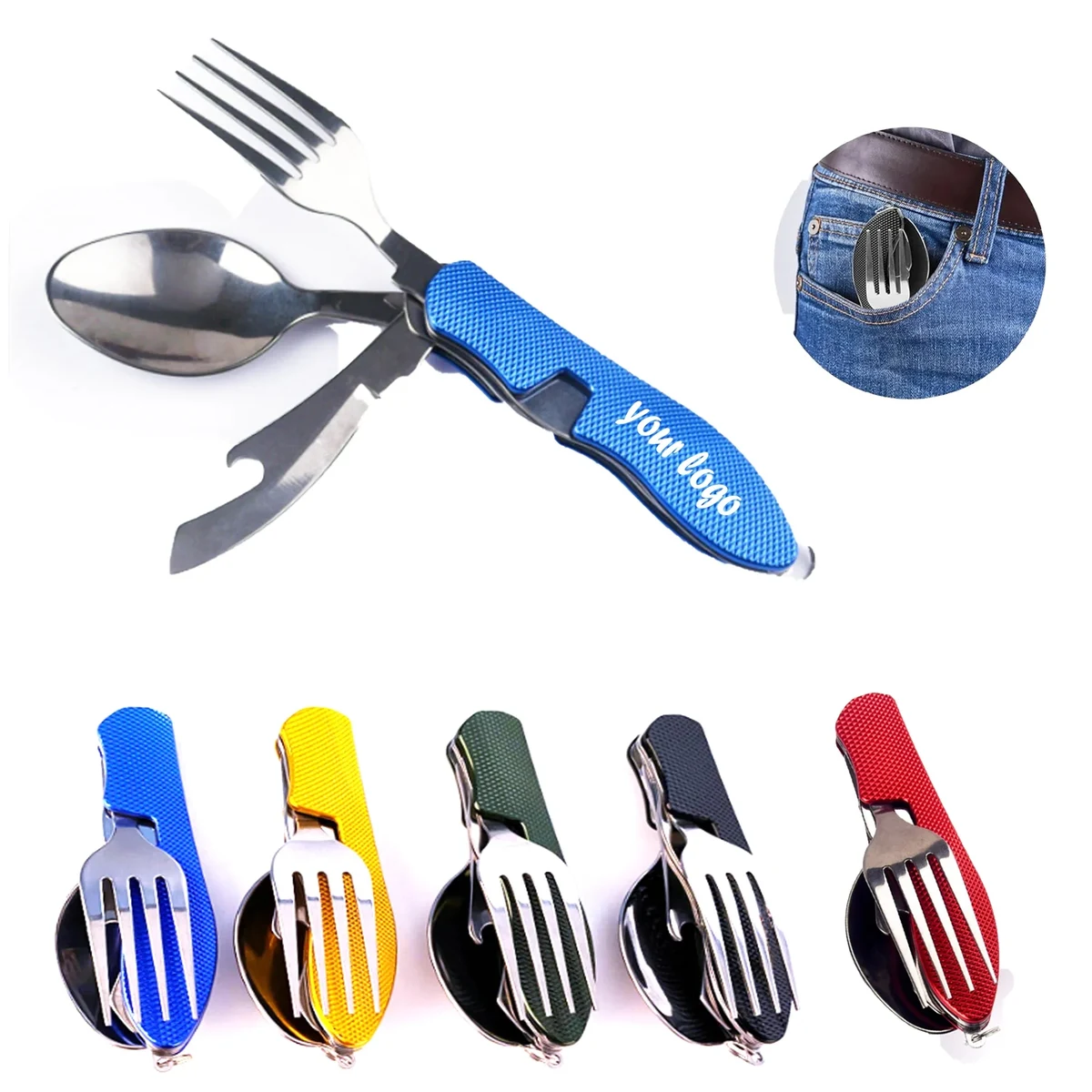 4-in-1 Portable Folding Cutlery 1