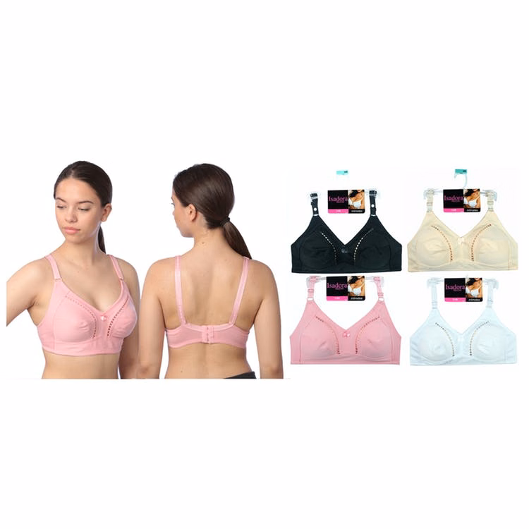 Women's Plus Size Bras - Assorted Colors 36C-44D Wireless