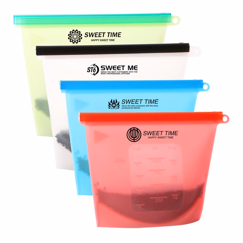 1500ML Silicone Reusable Food Storage Bags
