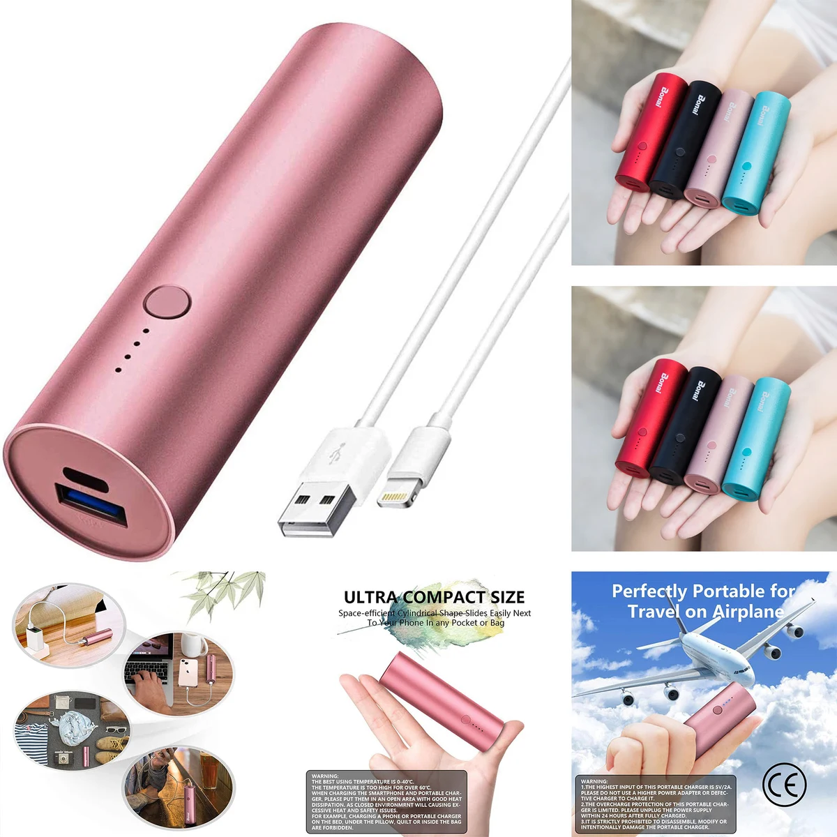 Portable Charger iPhone 5000mAh Power Bank 1