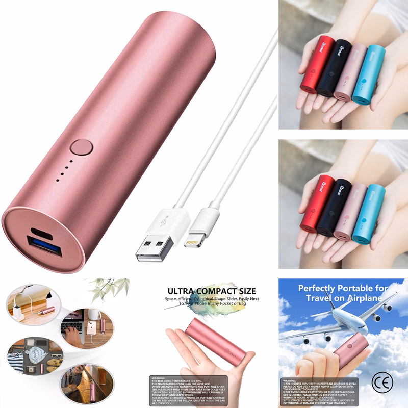 Portable Charger iPhone 5000mAh Power Bank