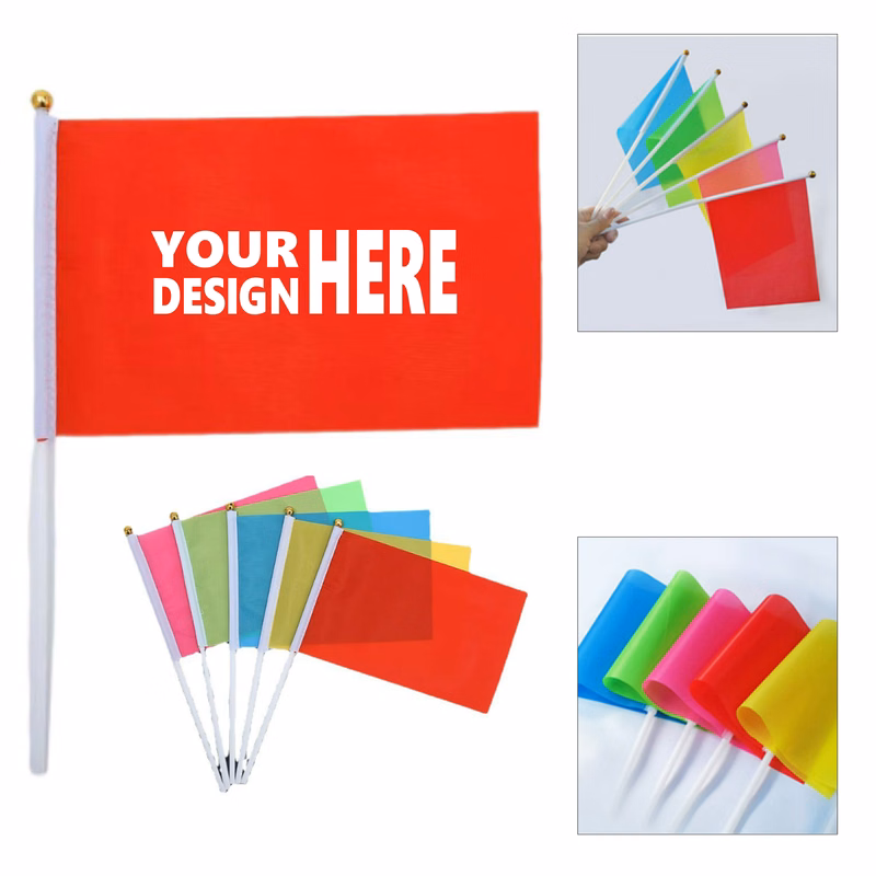Colorful Hand Cranked Flags