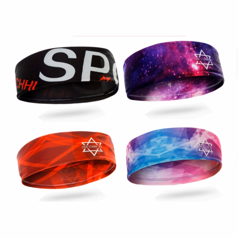 Ice Silk Full Print Sports Headband