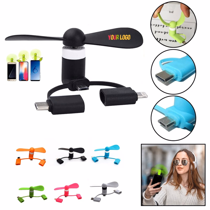 3 in1 Mini Phone Fan