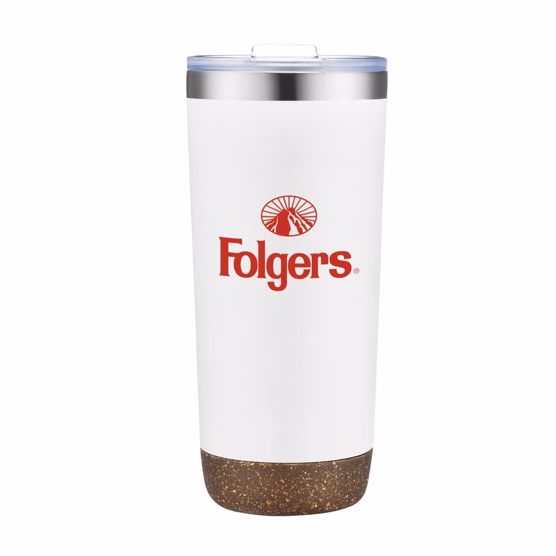 Kira Vacuum Tumbler w/Cork Bottom - 22oz