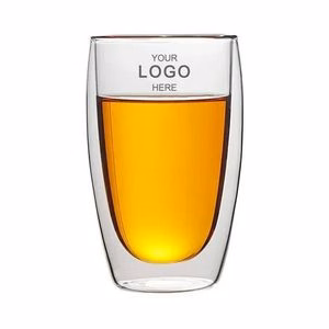 Coffee Mugs Double Wall Insulated Latte Glass
