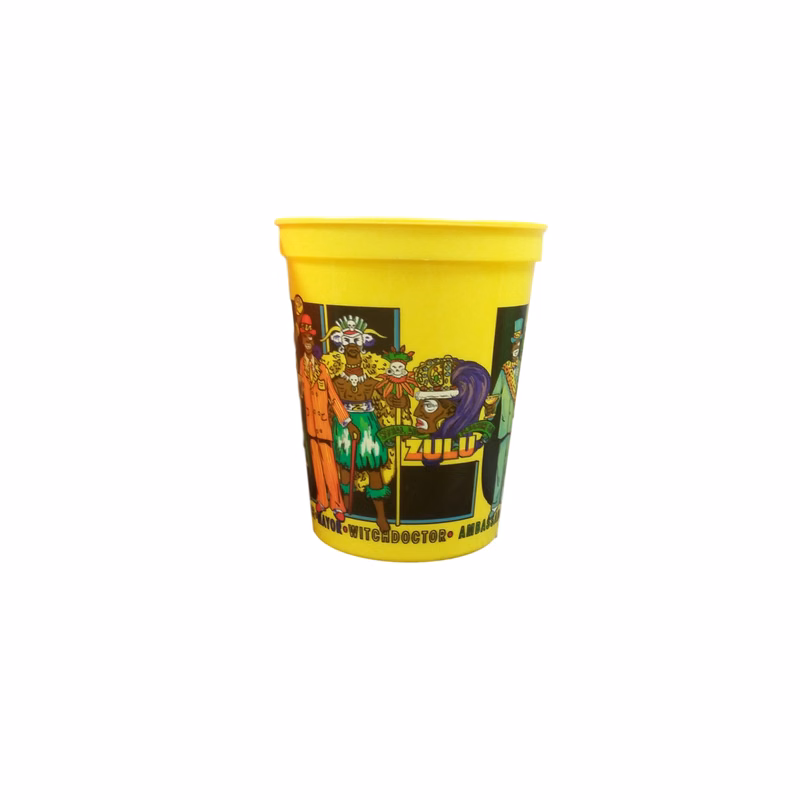 16 oz. Offset Print Smooth Plastic Stadium Cup