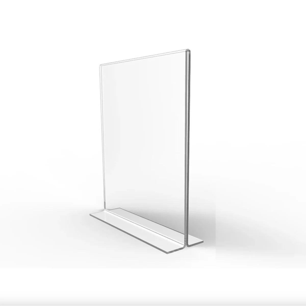8.5" X 11" Clear Acrylic Sign Holder 1