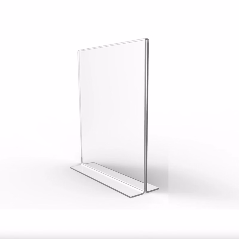 8.5" X 11" Clear Acrylic Sign Holder