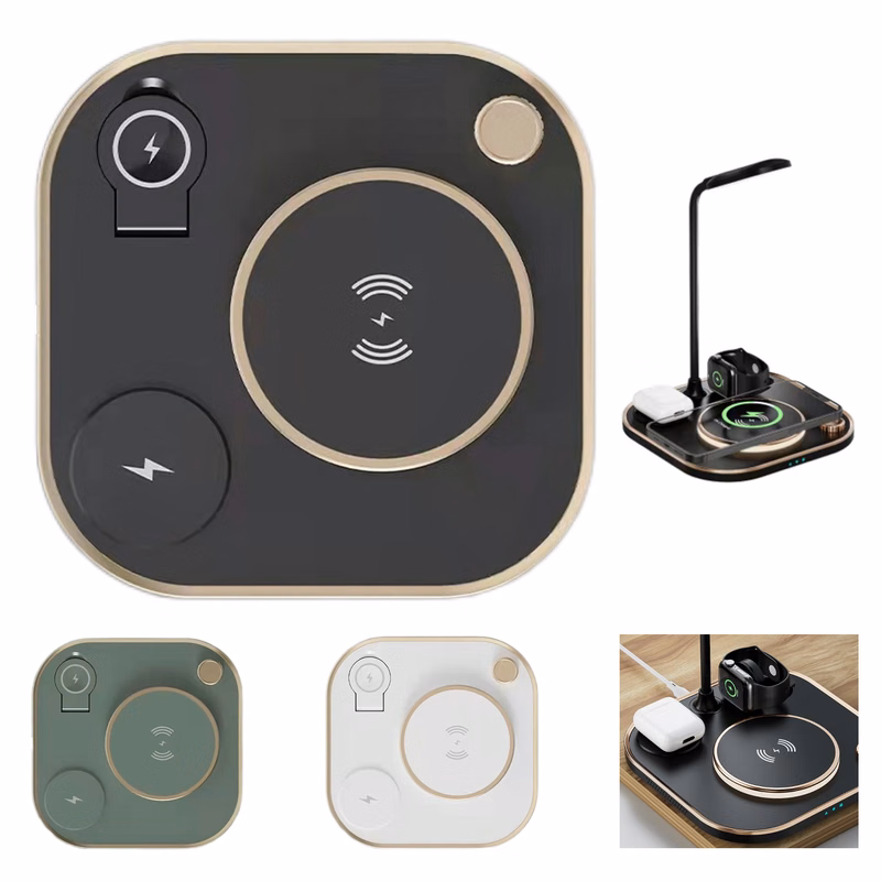 3-In-1 Wireless Charger W/ Desk Lamp