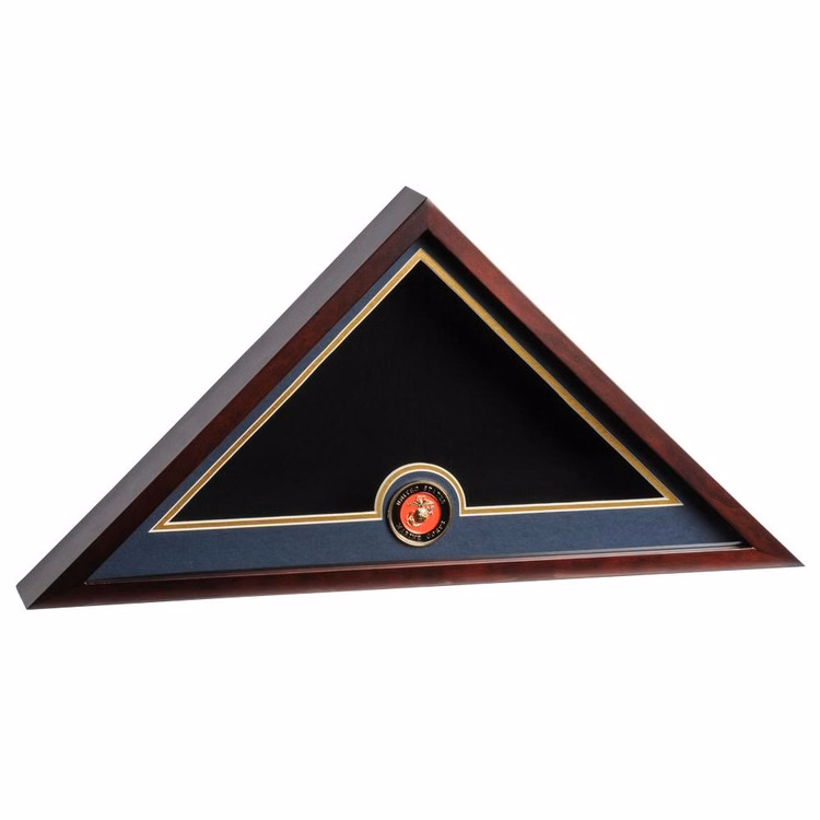 Marine Medallion Flag Display Case