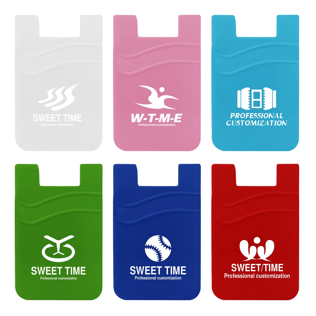 Dual Silicone Smartphone Wallet 1