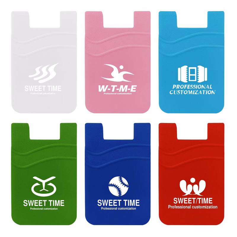 Dual Silicone Smartphone Wallet