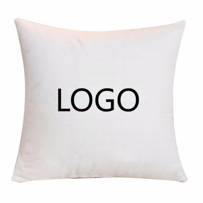 Customized Logo Cotton And Linen Pillows