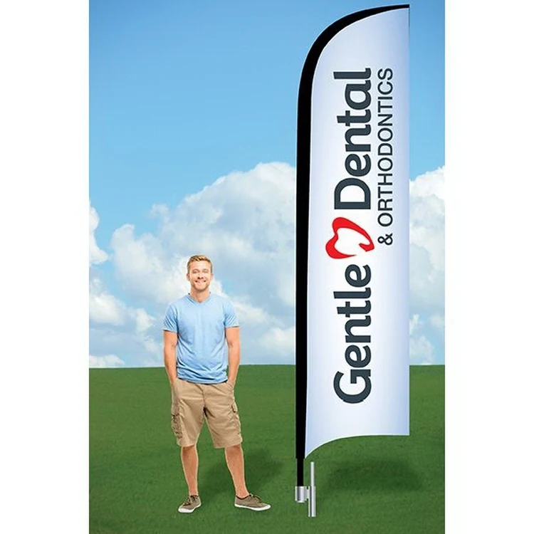 11ft Wind Flag with Ground Stake-Double 1