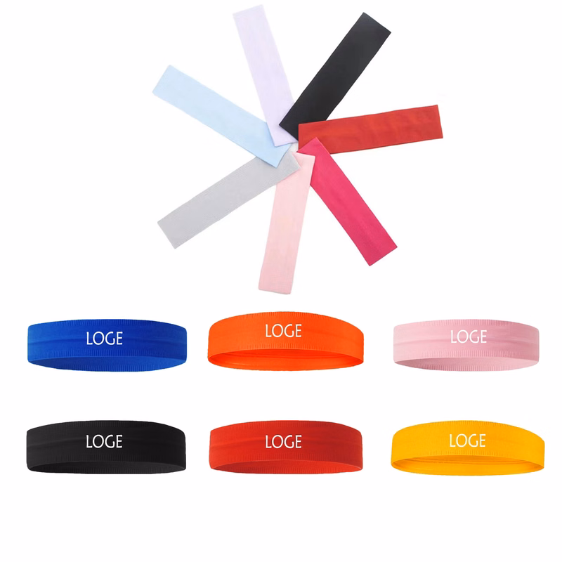 Non-slip Elastic Sports Headband  MOQ 100PCS