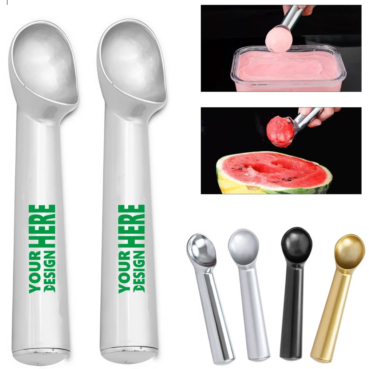 Ice Cream Scoop Crafted from Aluminum 1