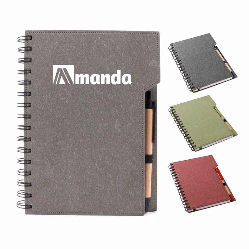 Customized Spiral Coil Notebook W/ Pen